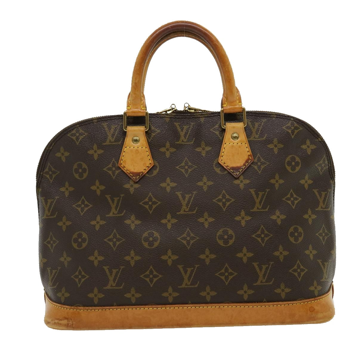 LOUIS VUITTON Monogram Alma Hand Bag M51130 LV Auth 30146