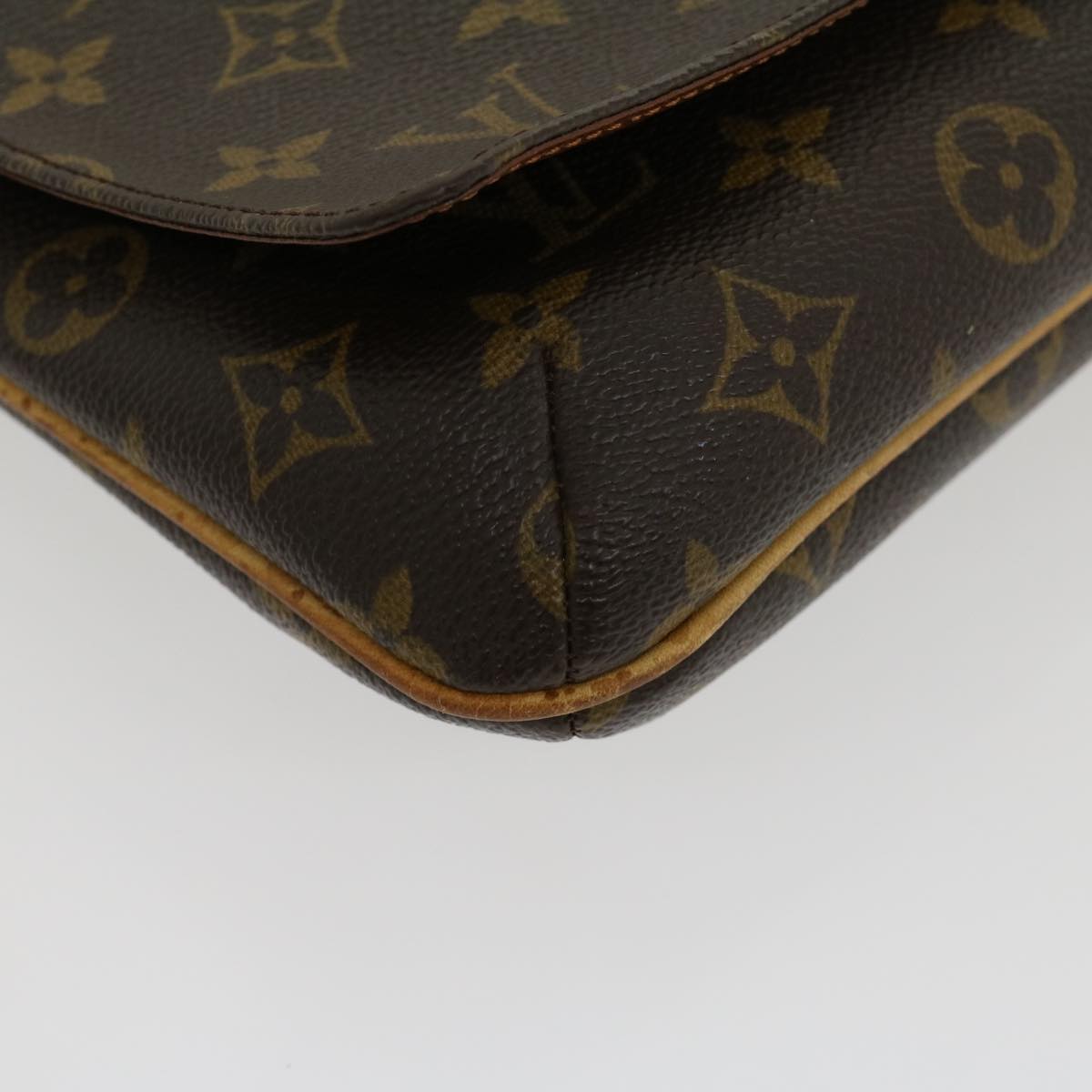 LOUIS VUITTON Monogram Musette Tango Long Strap Shoulder Bag M51388 Auth 30167