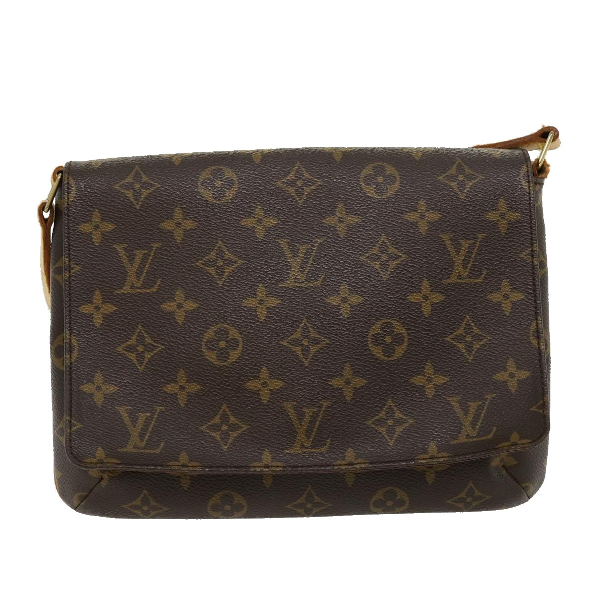 LOUIS VUITTON Monogram Musette Tango Long Strap Shoulder Bag M51388 Auth 30167