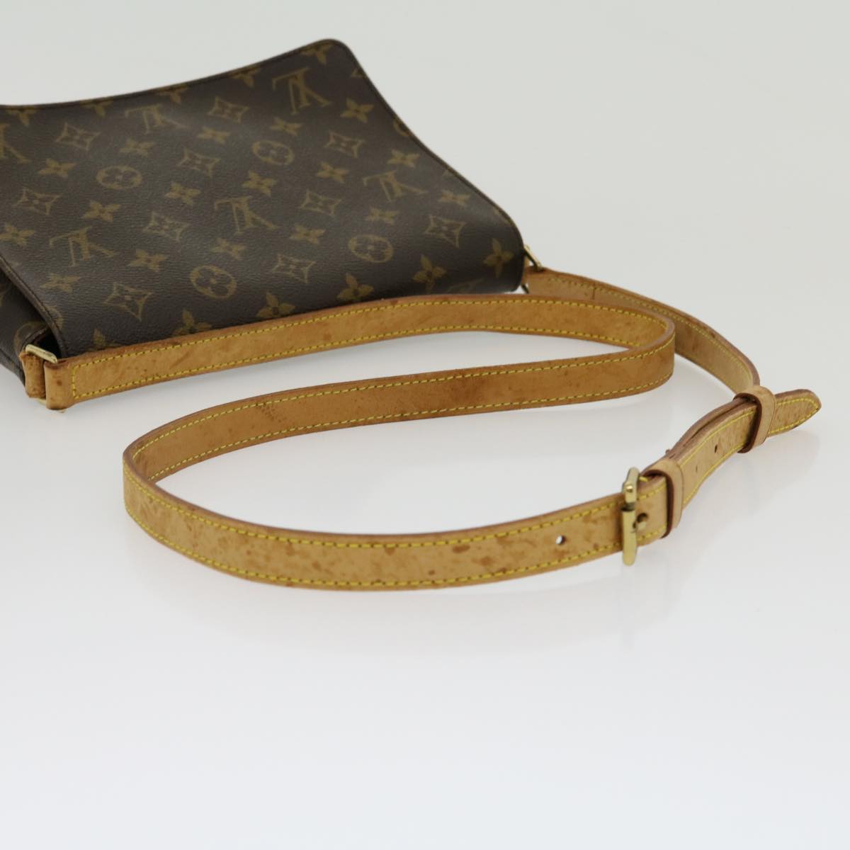 LOUIS VUITTON Monogram Musette Tango Long Strap Shoulder Bag M51388 Auth 30167