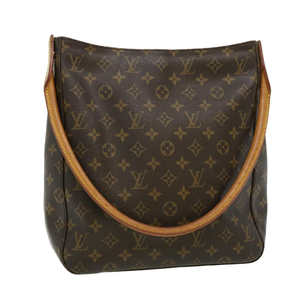 LOUIS VUITTON Monogram Looping GM Shoulder Bag M51145 Auth 30173