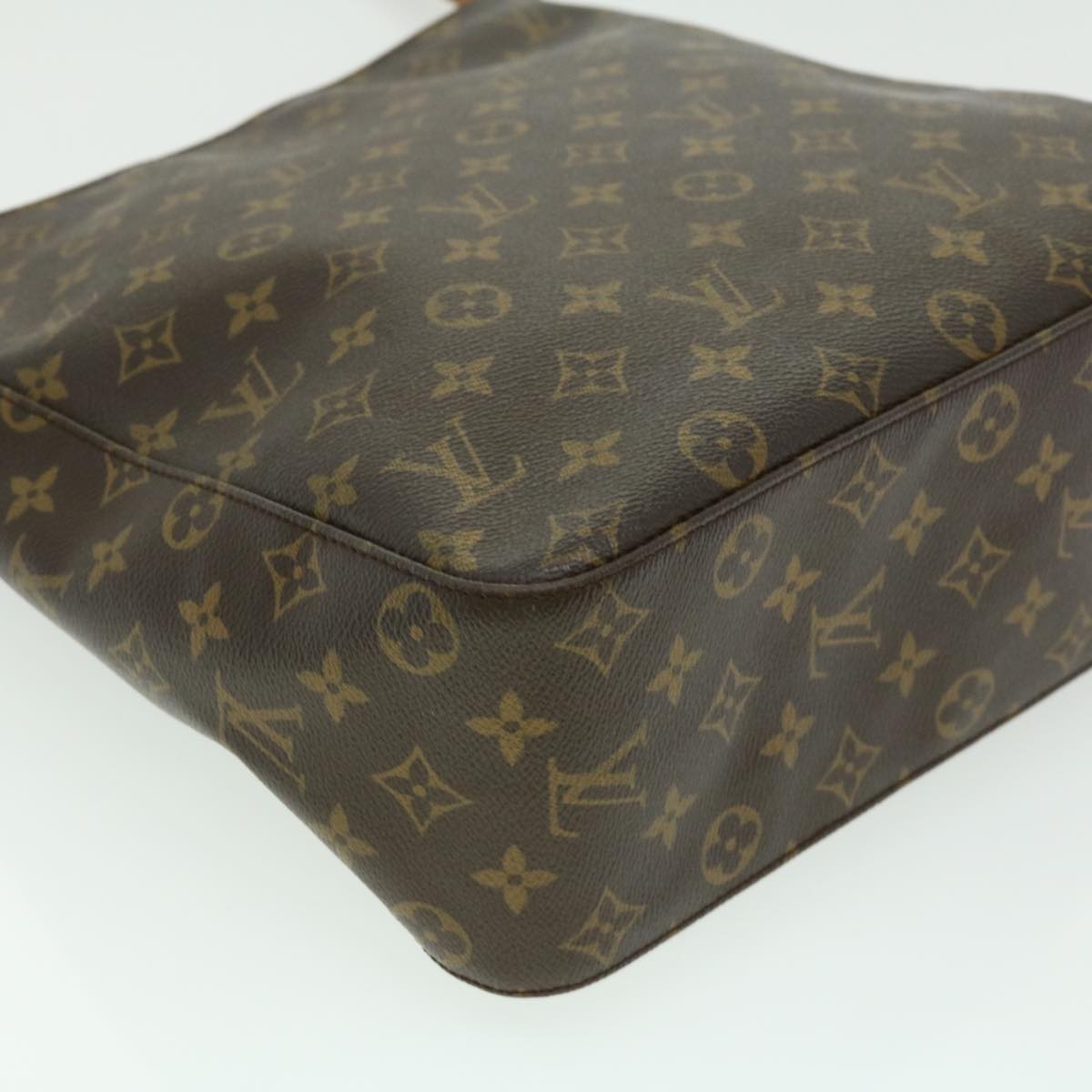 LOUIS VUITTON Monogram Looping GM Shoulder Bag M51145 Auth 30173