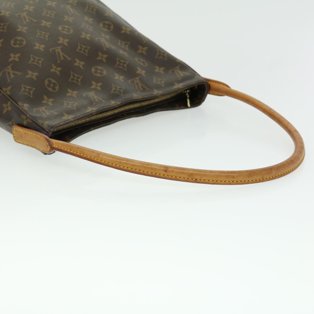 LOUIS VUITTON Monogram Looping GM Shoulder Bag M51145 Auth 30173