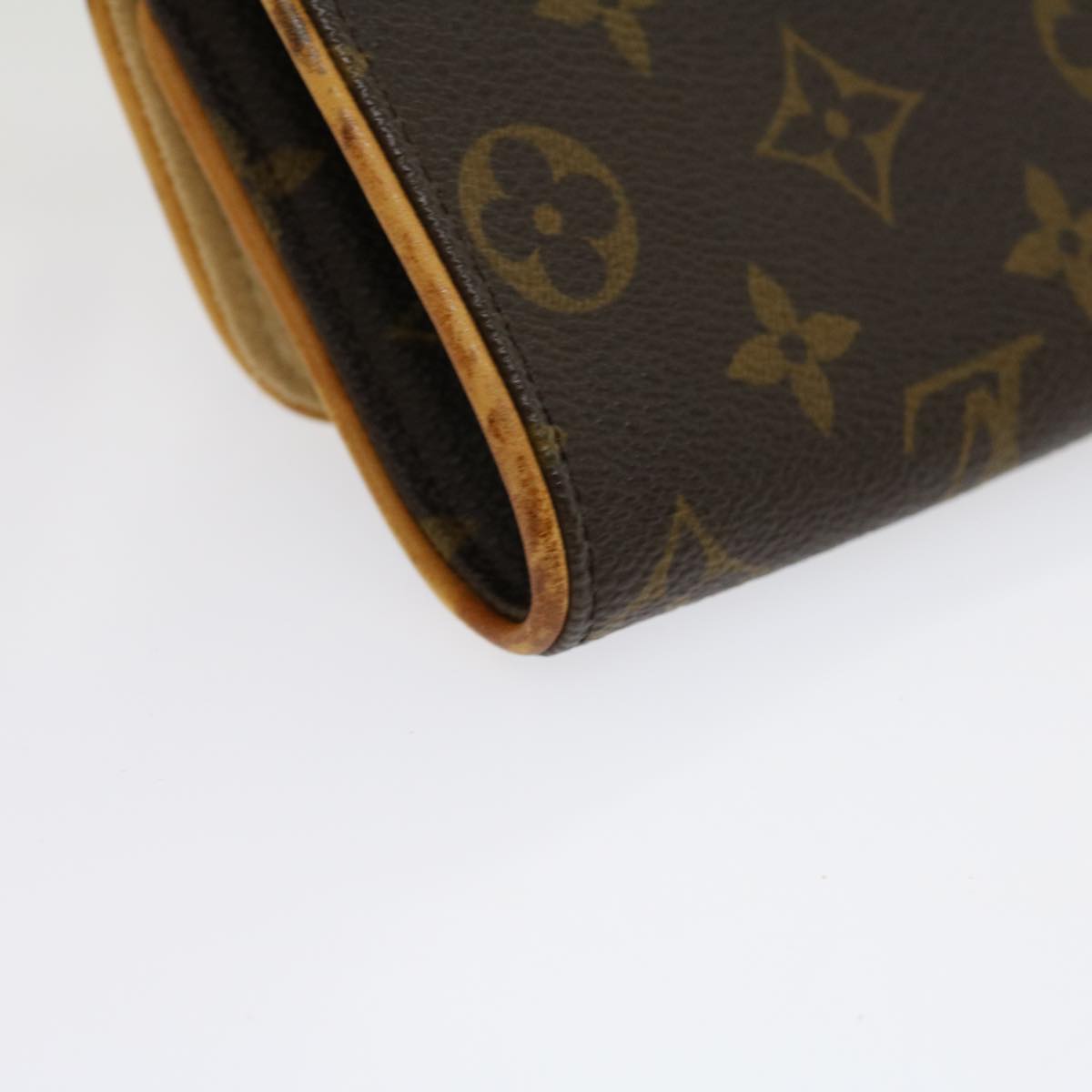 LOUIS VUITTON Monogram Pochette Twin PM Shoulder Bag M51854 LV Auth 30202