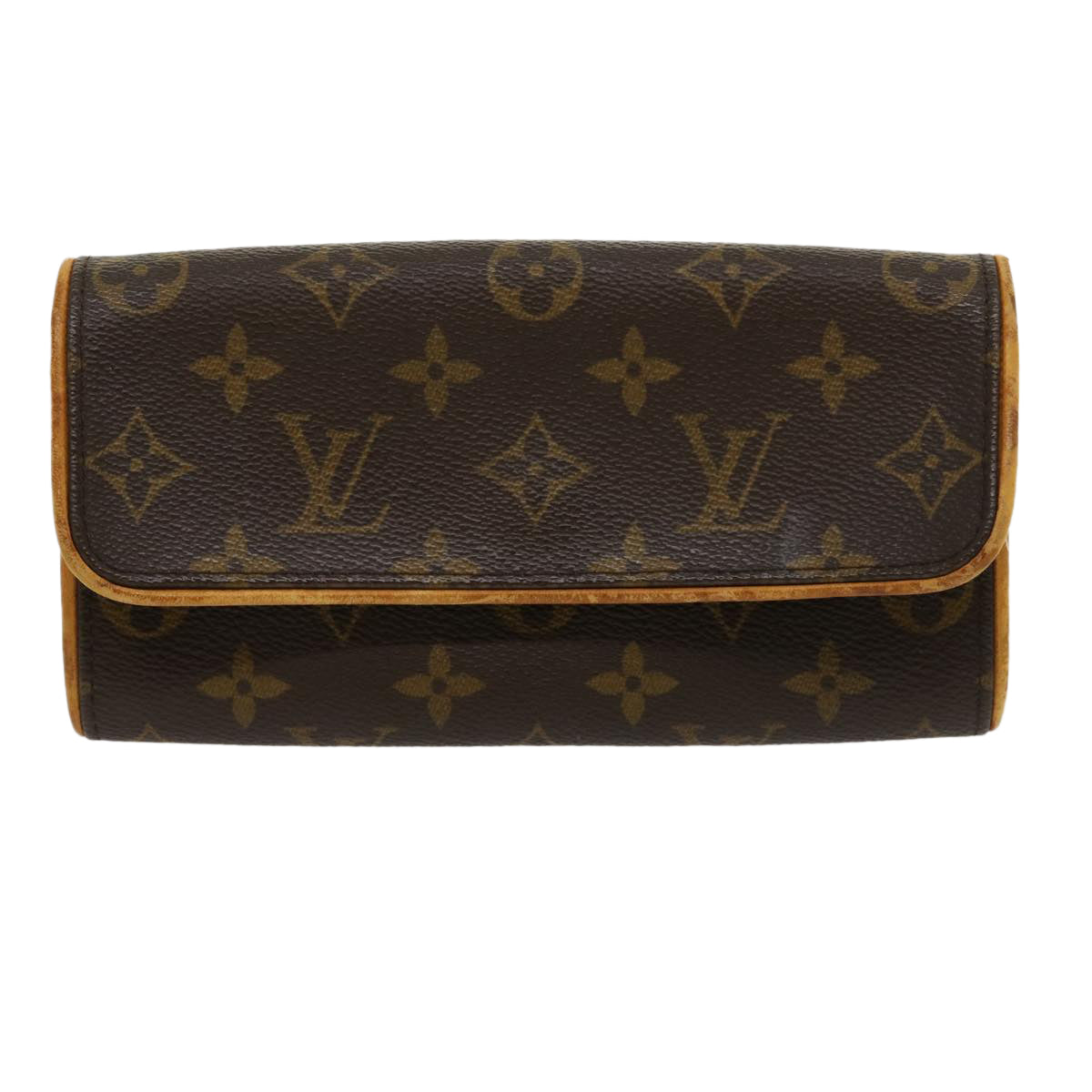 LOUIS VUITTON Monogram Pochette Twin PM Shoulder Bag M51854 LV Auth 30202