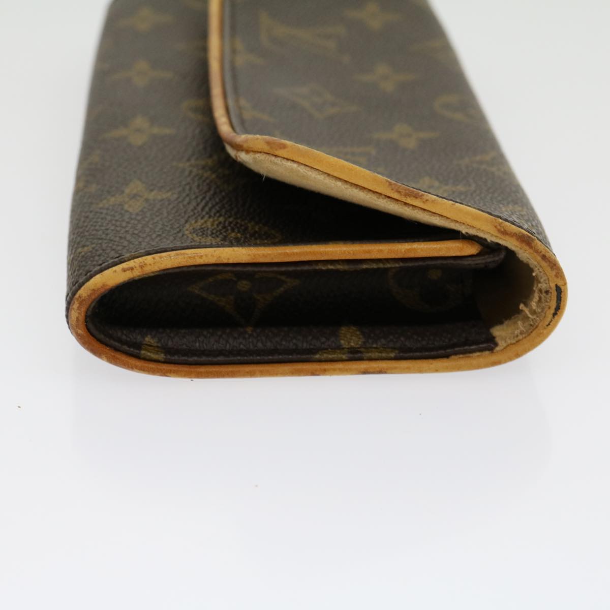 LOUIS VUITTON Monogram Pochette Twin PM Shoulder Bag M51854 LV Auth 30202