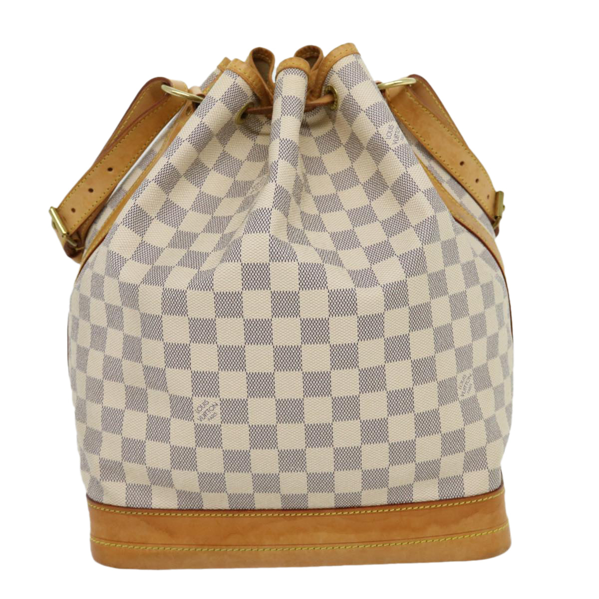 LOUIS VUITTON Damier Azur Noe Shoulder Bag N42222 LV Auth 30215A - 0