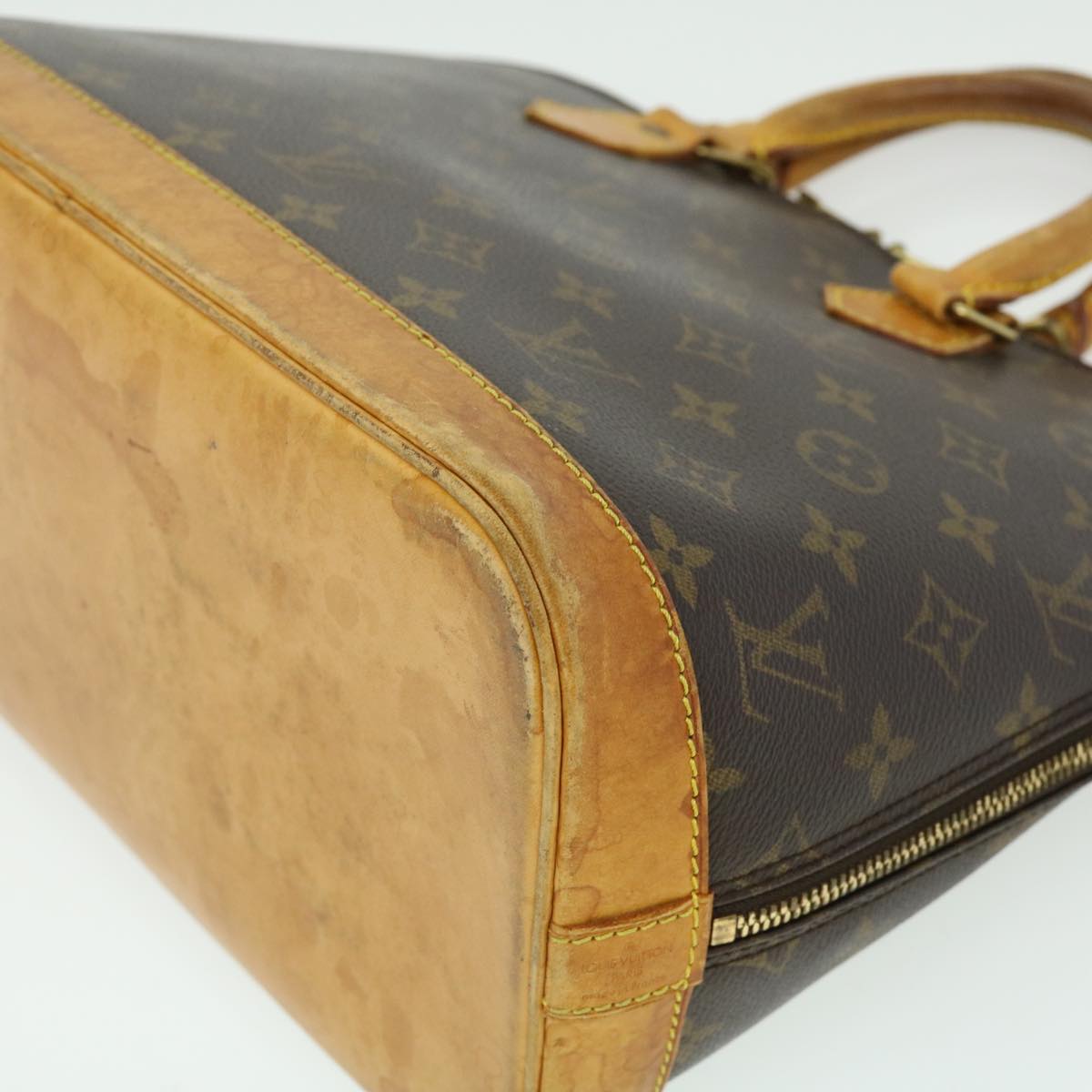 LOUIS VUITTON Monogram Alma Hand Bag M51130 LV Auth 30219