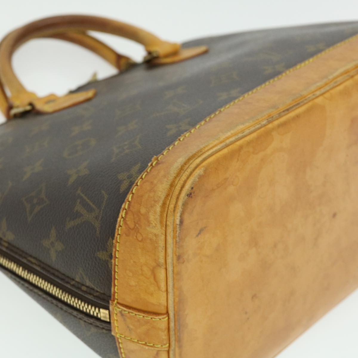 LOUIS VUITTON Monogram Alma Hand Bag M51130 LV Auth 30219