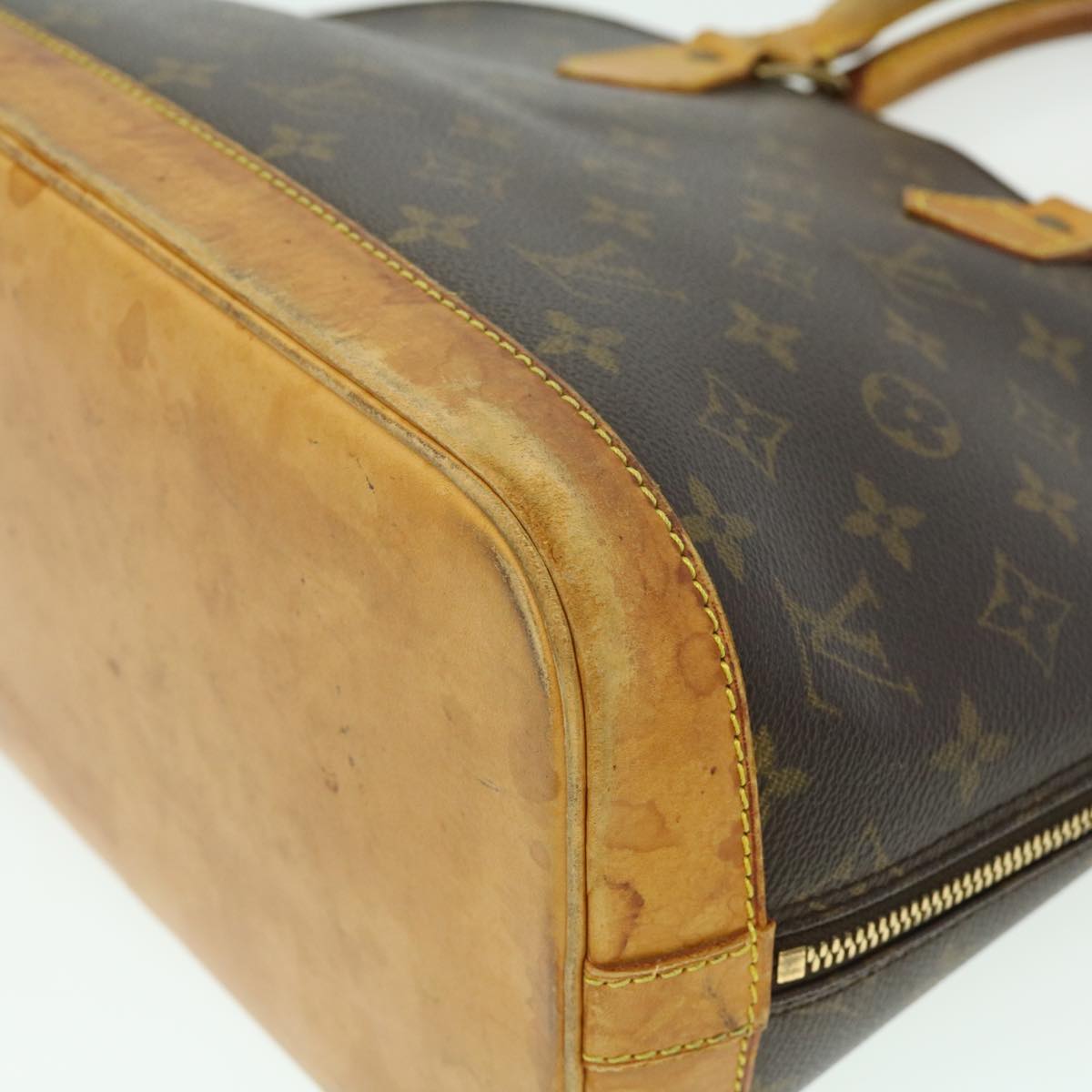 LOUIS VUITTON Monogram Alma Hand Bag M51130 LV Auth 30219