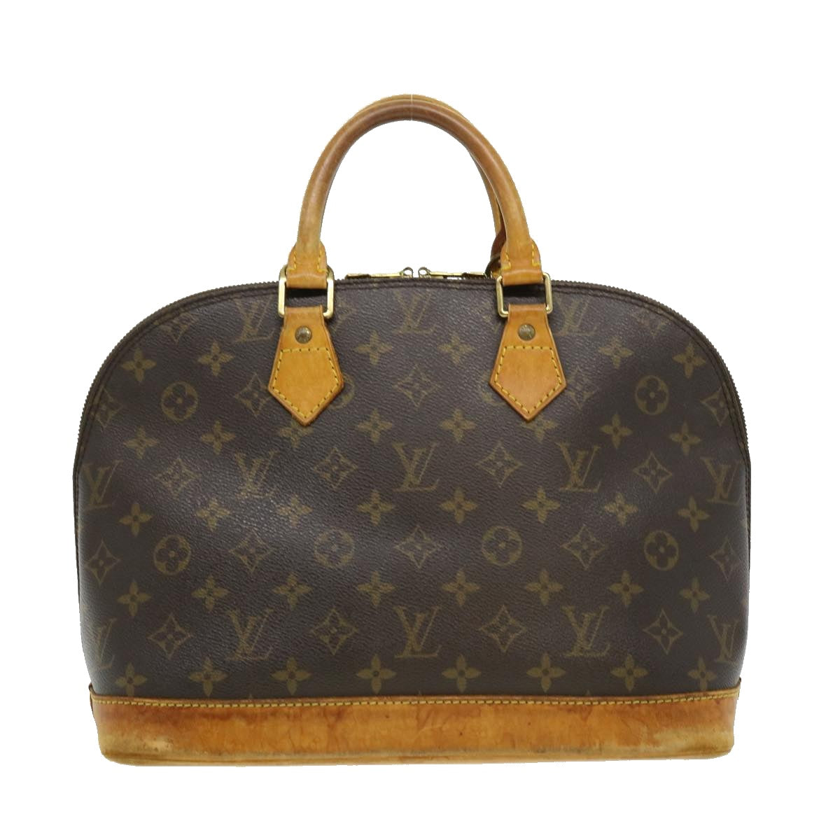 LOUIS VUITTON Monogram Alma Hand Bag M51130 LV Auth 30219