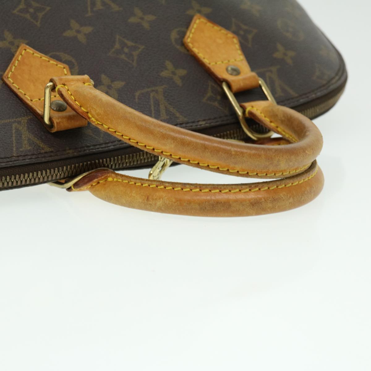 LOUIS VUITTON Monogram Alma Hand Bag M51130 LV Auth 30219