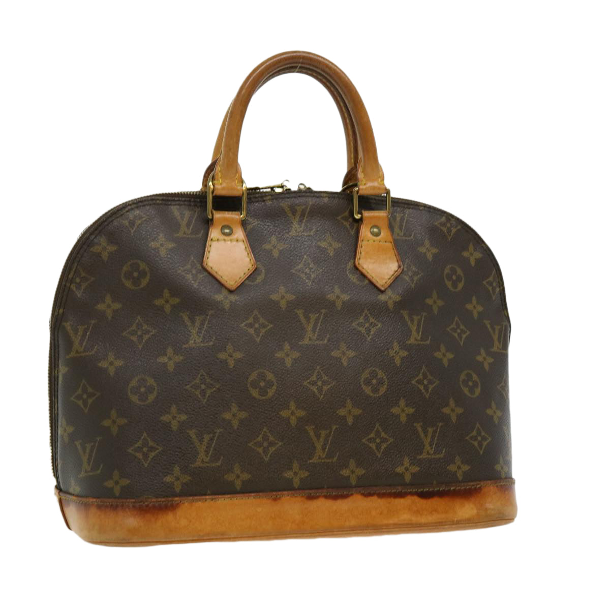 LOUIS VUITTON Monogram Alma Hand Bag M51130 LV Auth 30222