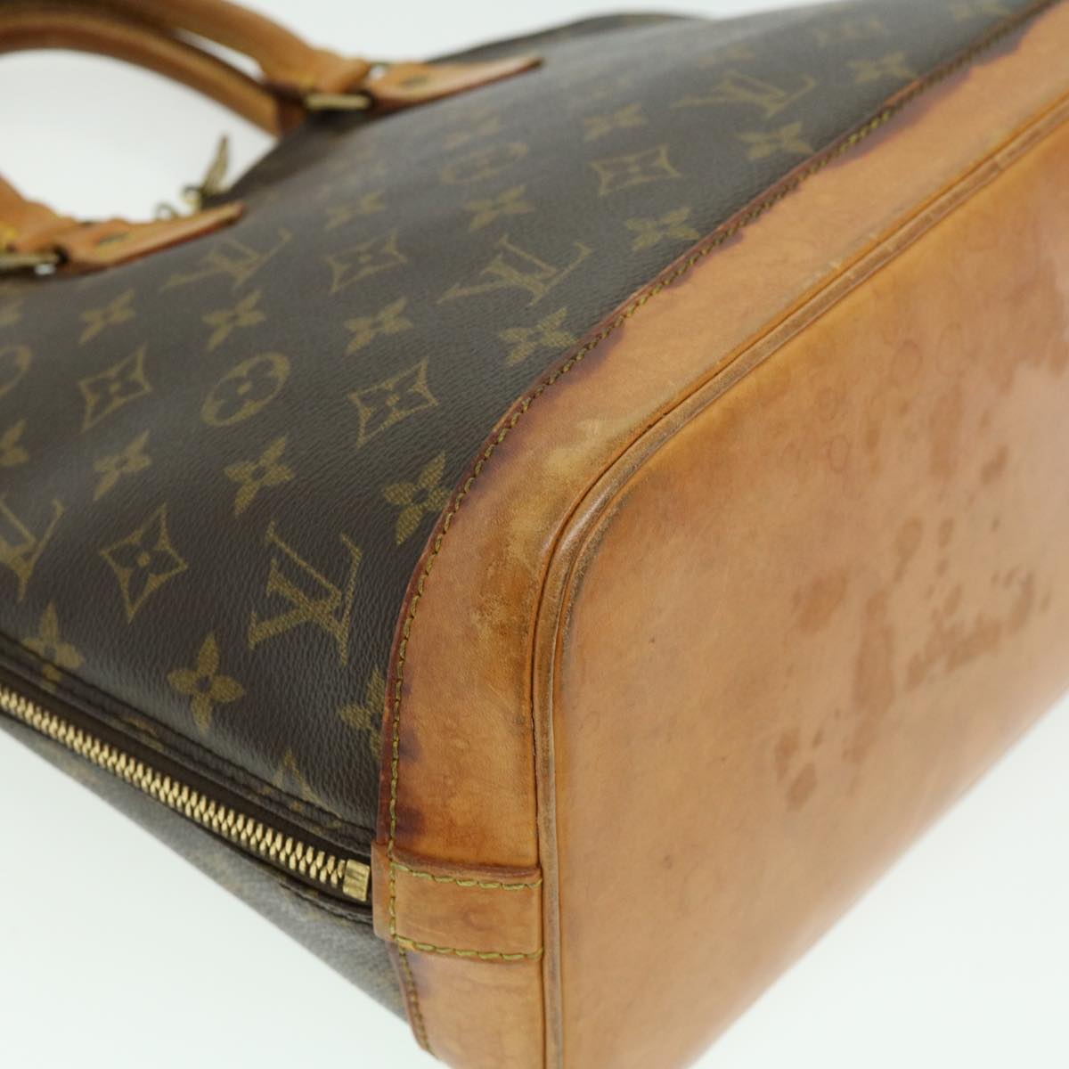 LOUIS VUITTON Monogram Alma Hand Bag M51130 LV Auth 30222