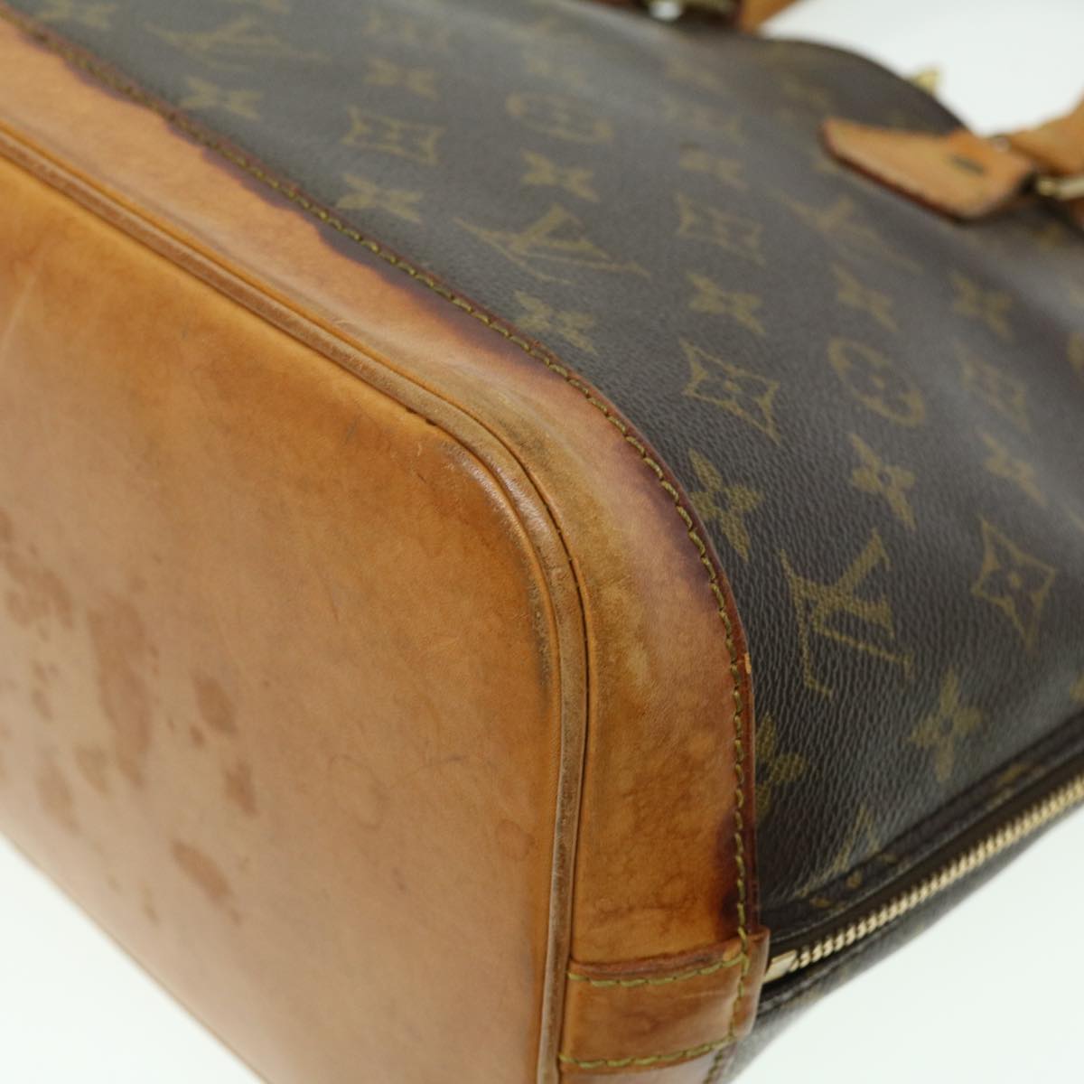 LOUIS VUITTON Monogram Alma Hand Bag M51130 LV Auth 30222