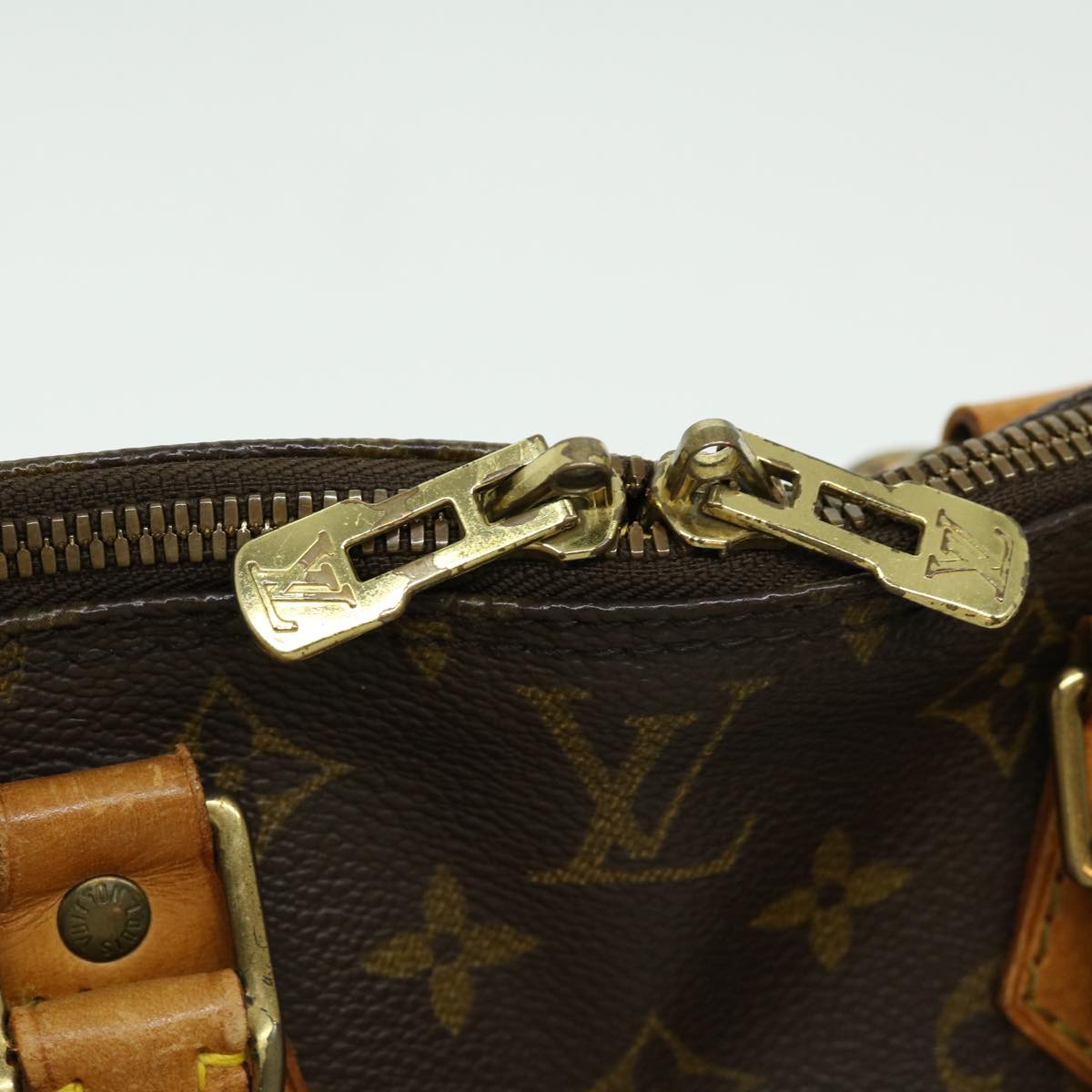 LOUIS VUITTON Monogram Alma Hand Bag M51130 LV Auth 30222