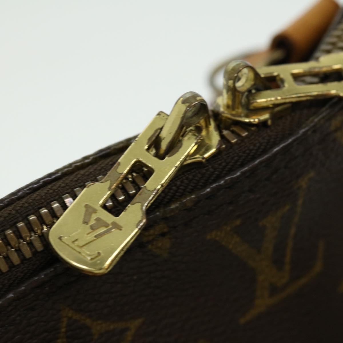 LOUIS VUITTON Monogram Alma Hand Bag M51130 LV Auth 30222