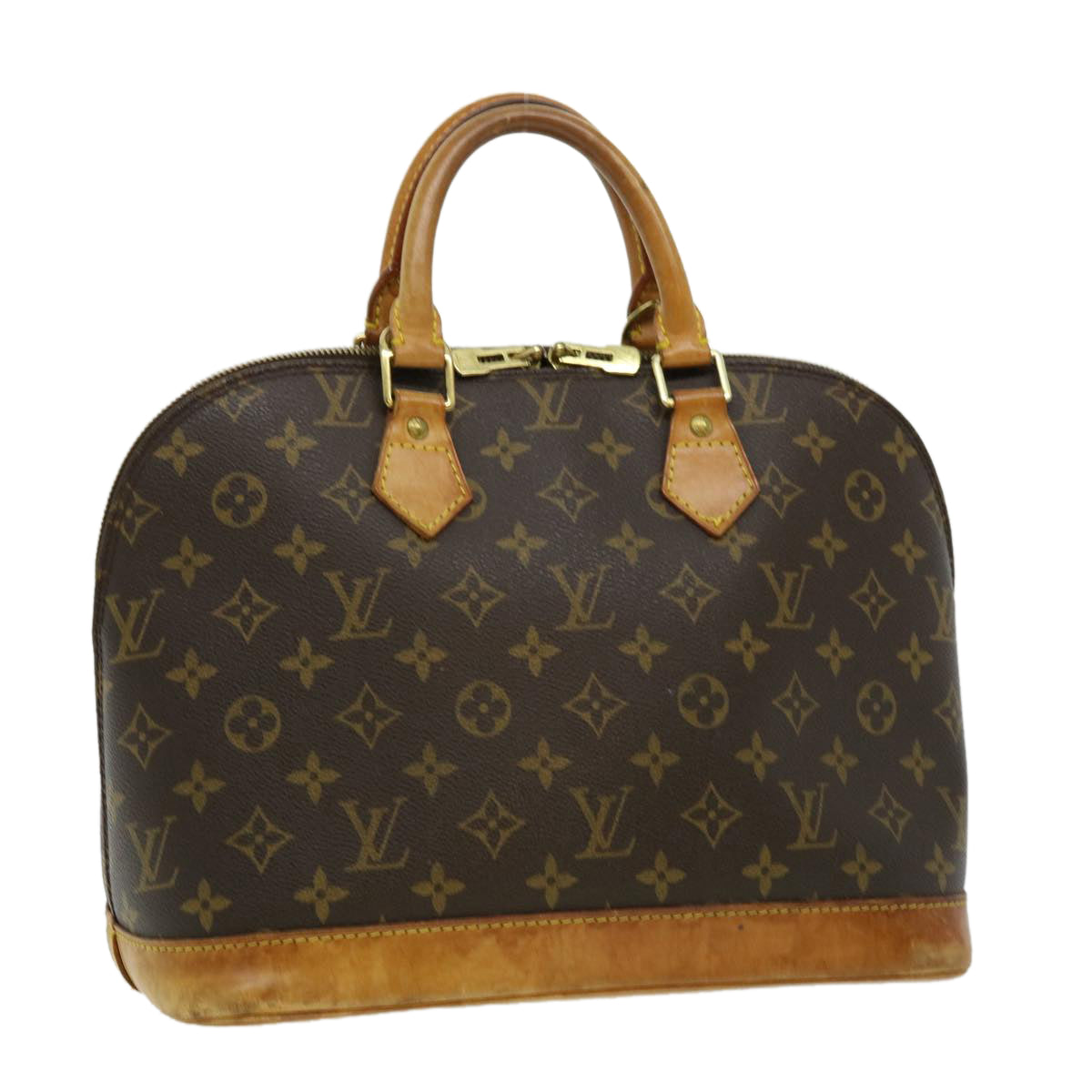 LOUIS VUITTON Monogram Alma Hand Bag M51130 LV Auth 30223