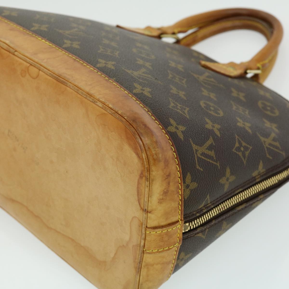 LOUIS VUITTON Monogram Alma Hand Bag M51130 LV Auth 30223