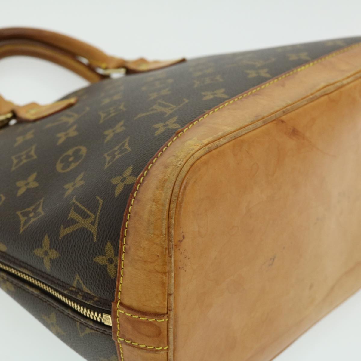 LOUIS VUITTON Monogram Alma Hand Bag M51130 LV Auth 30223