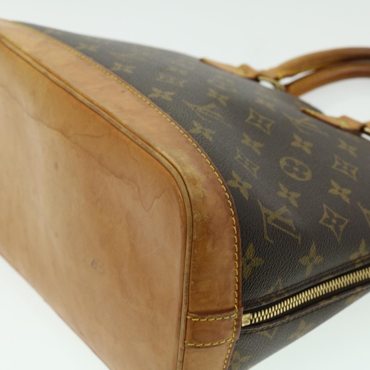 LOUIS VUITTON Monogram Alma Hand Bag M51130 LV Auth 30223