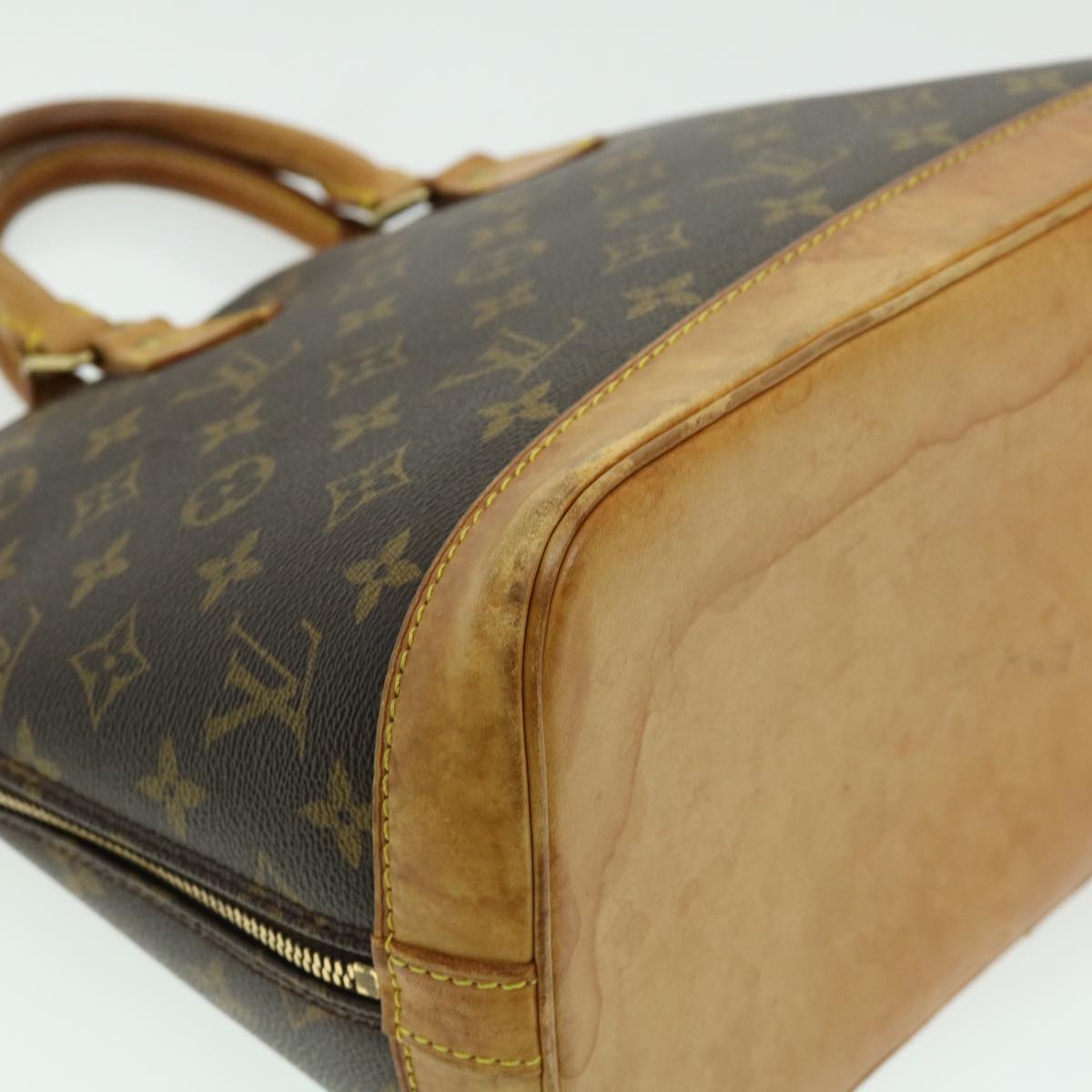 LOUIS VUITTON Monogram Alma Hand Bag M51130 LV Auth 30223