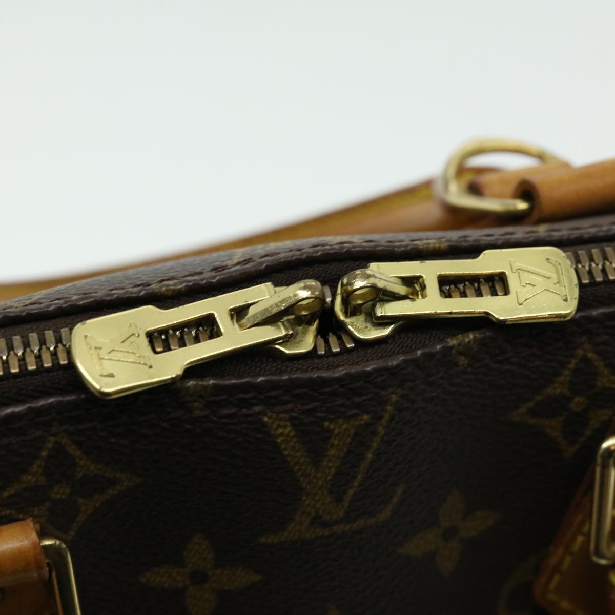 LOUIS VUITTON Monogram Alma Hand Bag M51130 LV Auth 30223