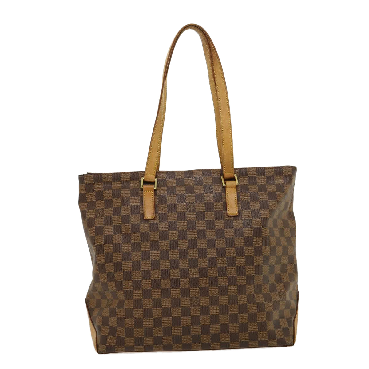 LOUIS VUITTON Damier Ebene Cabas Mezzo Tote Bag LV Auth 30266 - 0