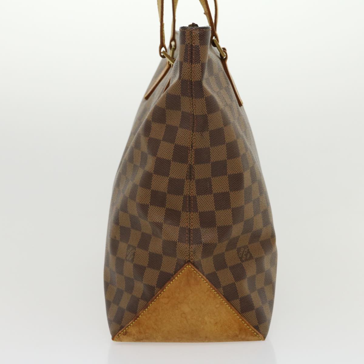 LOUIS VUITTON Damier Ebene Cabas Mezzo Tote Bag LV Auth 30266