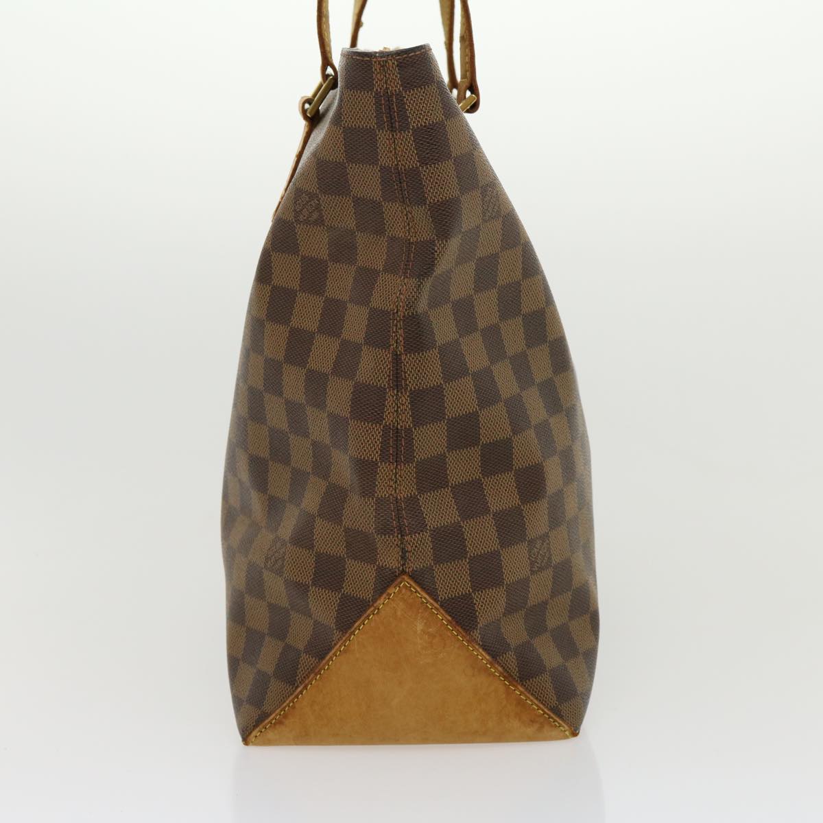 LOUIS VUITTON Damier Ebene Cabas Mezzo Tote Bag LV Auth 30266