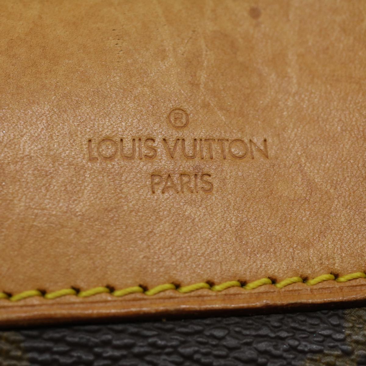 LOUIS VUITTON Monogram Deauville Hand Bag M47270 LV Auth 30315