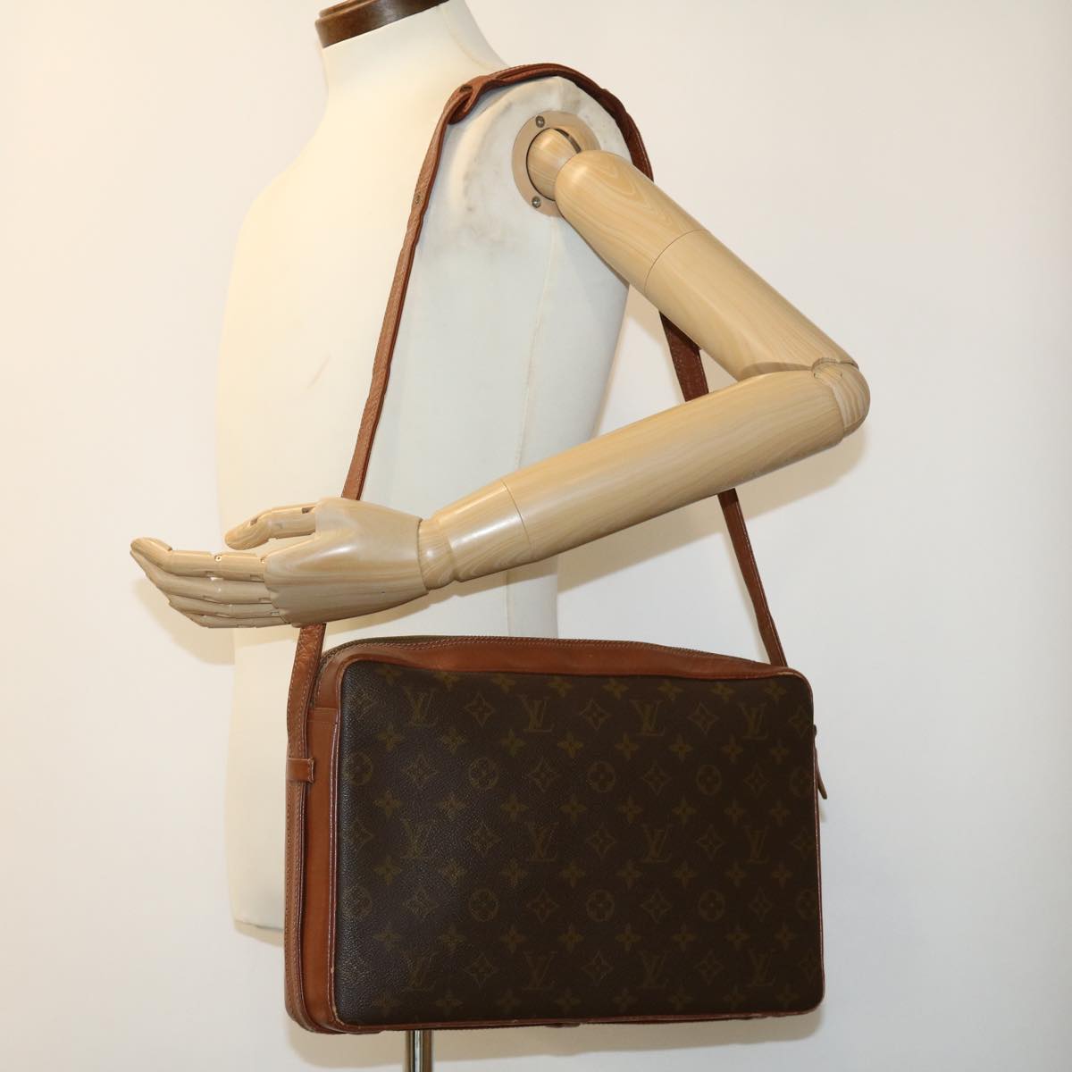 LOUIS VUITTON Monogram Bandouliere Shoulder Bag M51362 LV Auth 30316