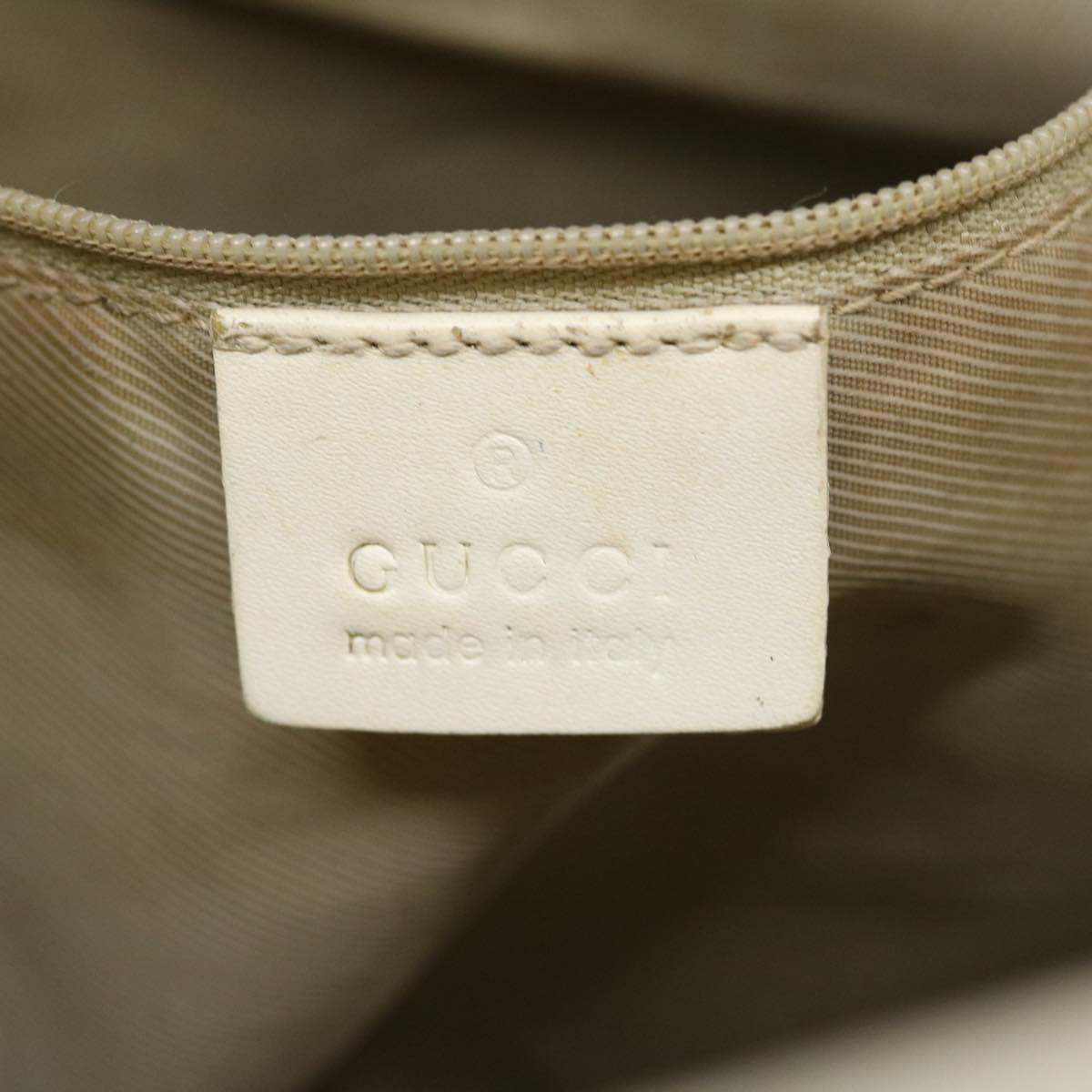 GUCCI GG Canvas Tote Bag Light Blue Auth 30342