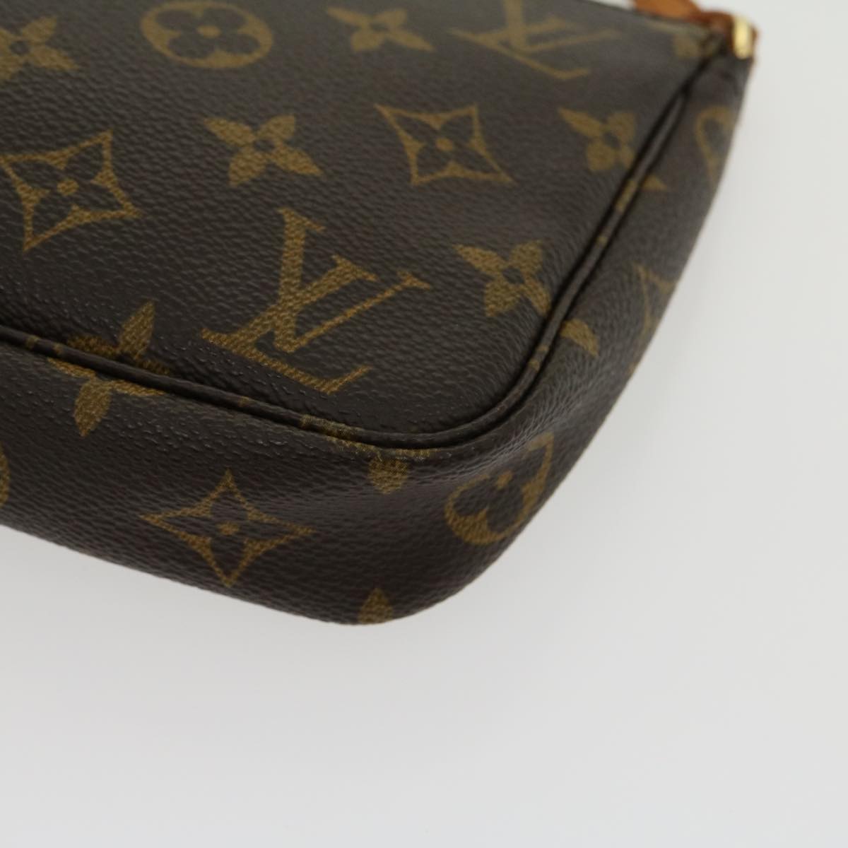 LOUIS VUITTON Monogram Pochette Accessoires Pouch M51980 LV Auth 30360