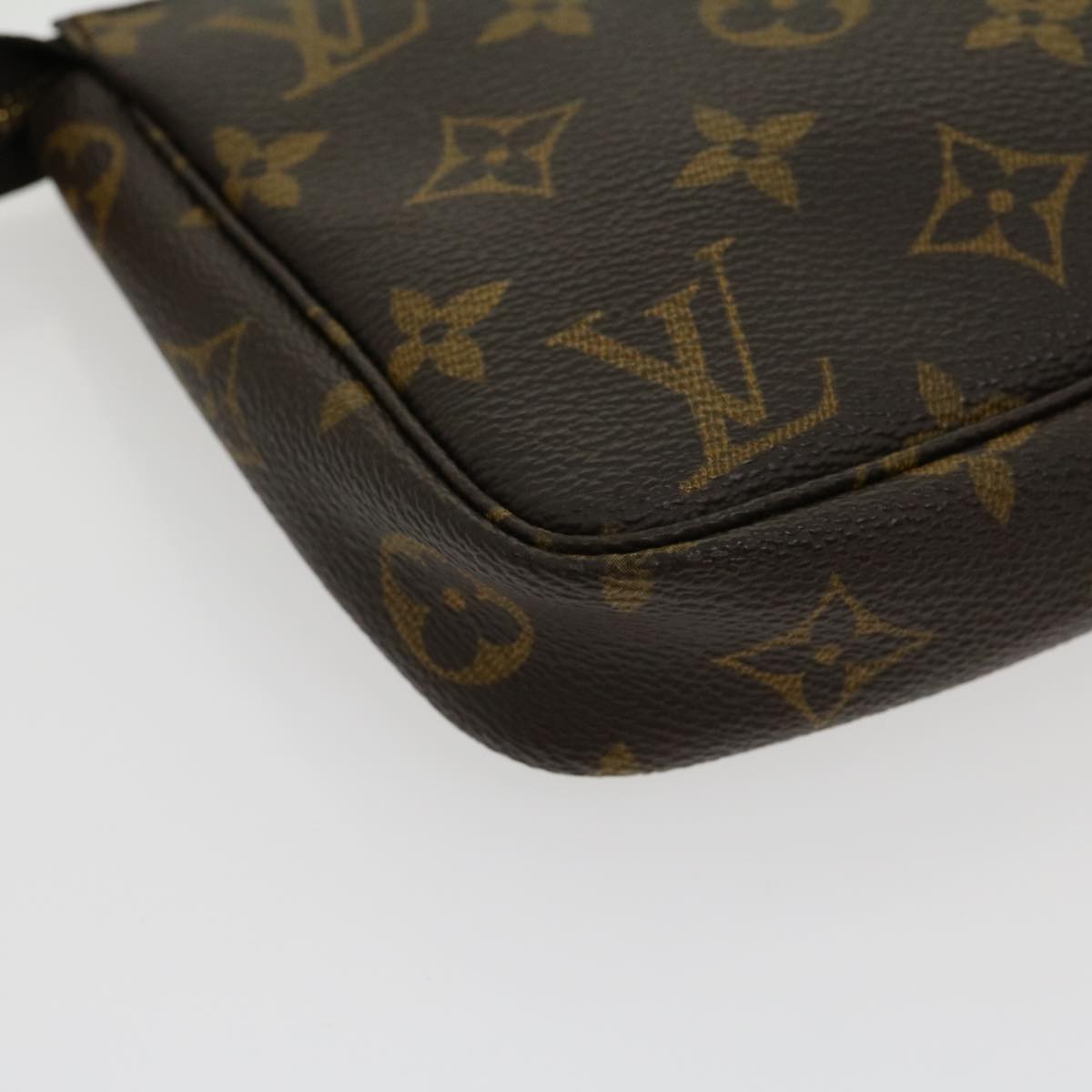 LOUIS VUITTON Monogram Pochette Accessoires Pouch M51980 LV Auth 30360