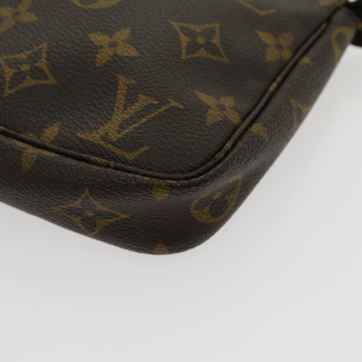 LOUIS VUITTON Monogram Pochette Accessoires Pouch M51980 LV Auth 30360