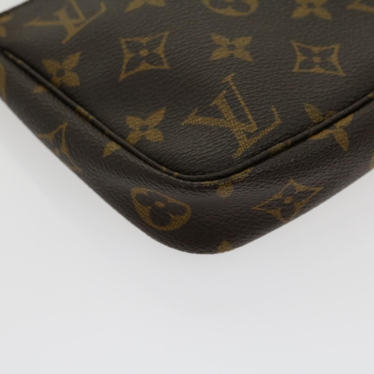 LOUIS VUITTON Monogram Pochette Accessoires Pouch M51980 LV Auth 30360