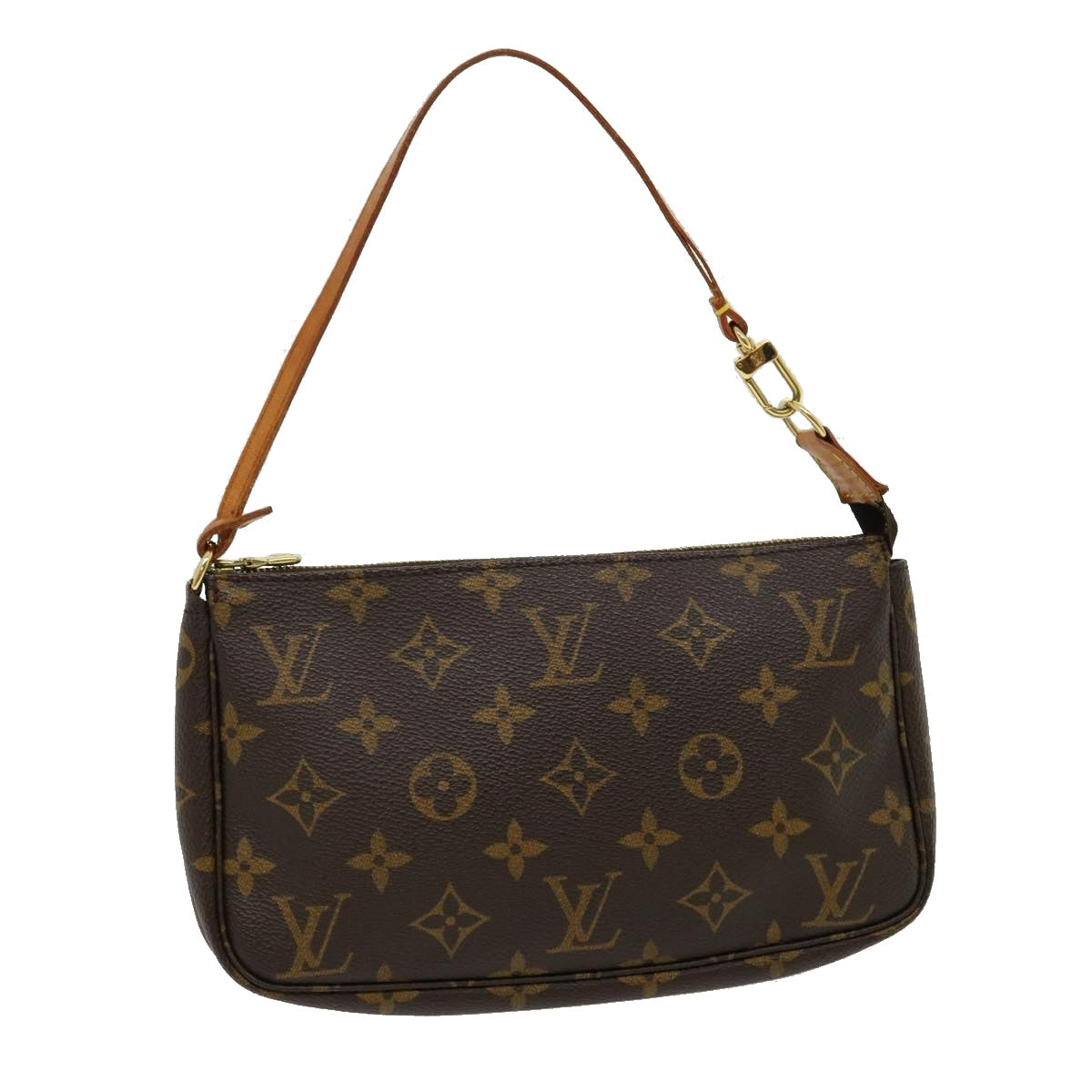 LOUIS VUITTON Monogram Pochette Accessoires Pouch M51980 LV Auth 30360