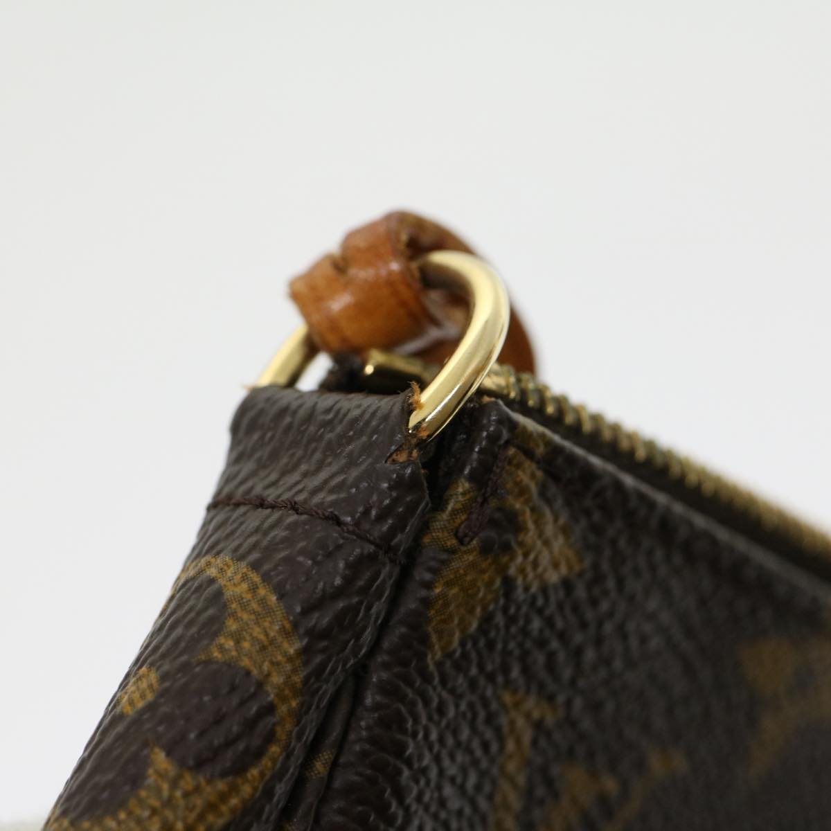 LOUIS VUITTON Monogram Pochette Accessoires Pouch M51980 LV Auth 30360