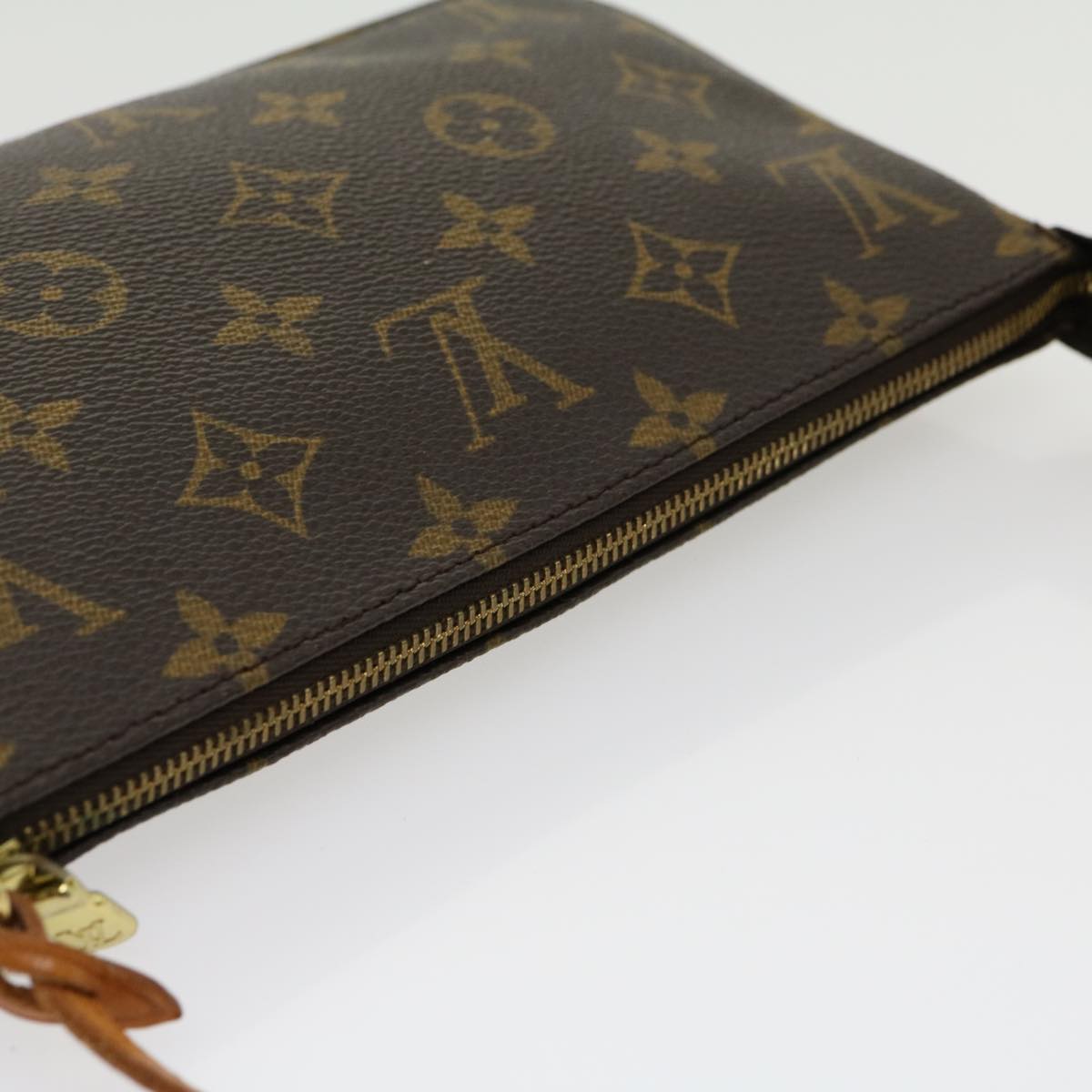 LOUIS VUITTON Monogram Pochette Accessoires Pouch M51980 LV Auth 30360