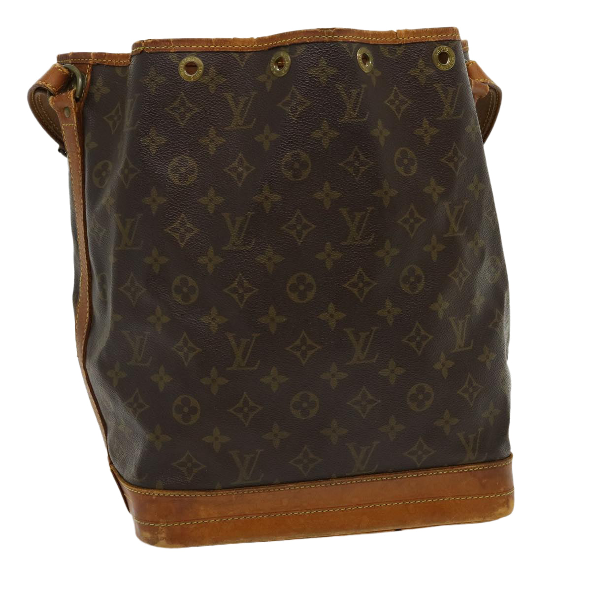 LOUIS VUITTON Monogram Noe Shoulder Bag M42224 LV Auth 30408