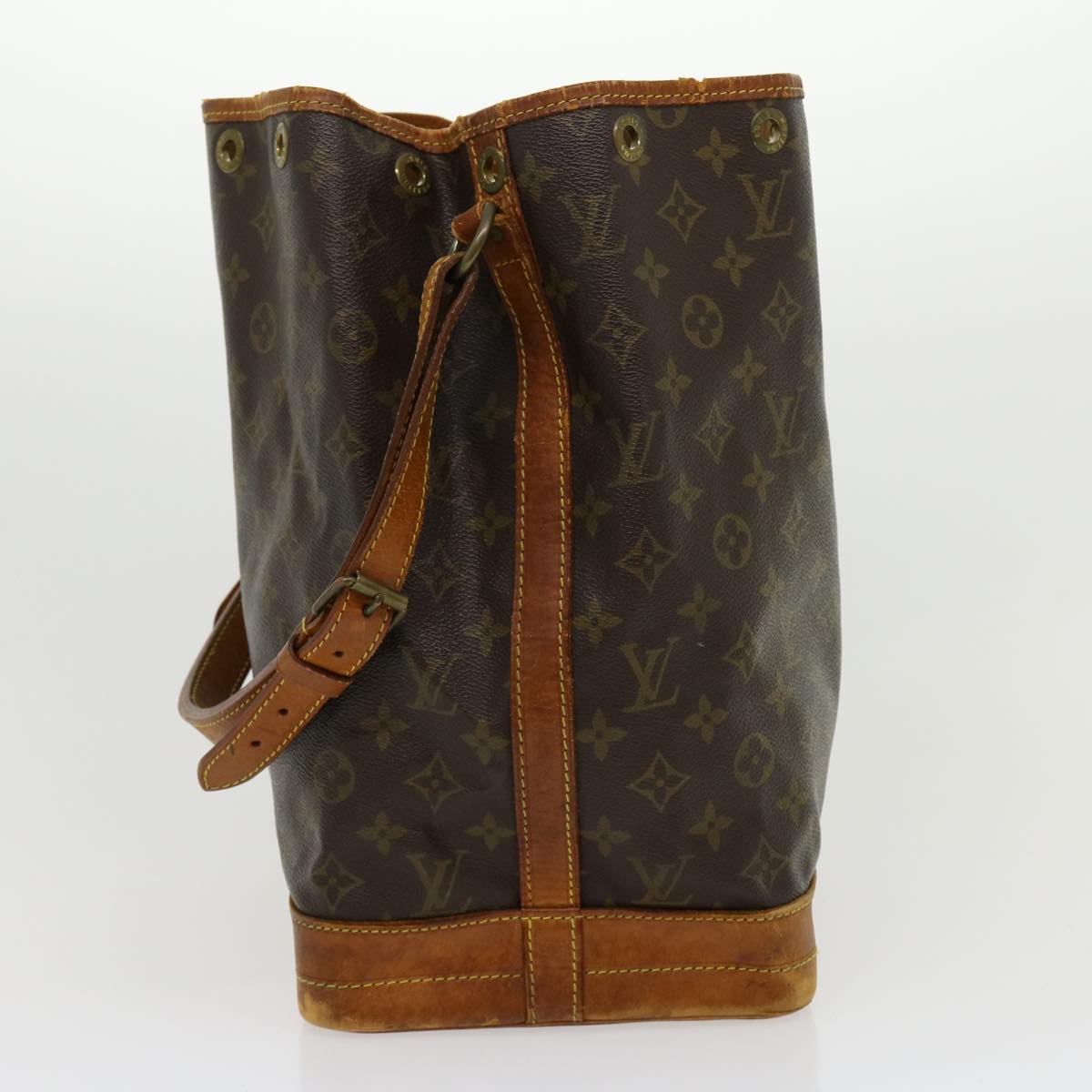 LOUIS VUITTON Monogram Noe Shoulder Bag M42224 LV Auth 30408