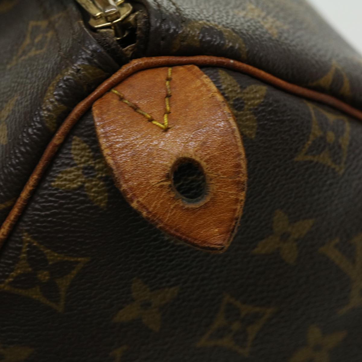 LOUIS VUITTON Monogram Speedy 30 Hand Bag M41526 LV Auth 30409