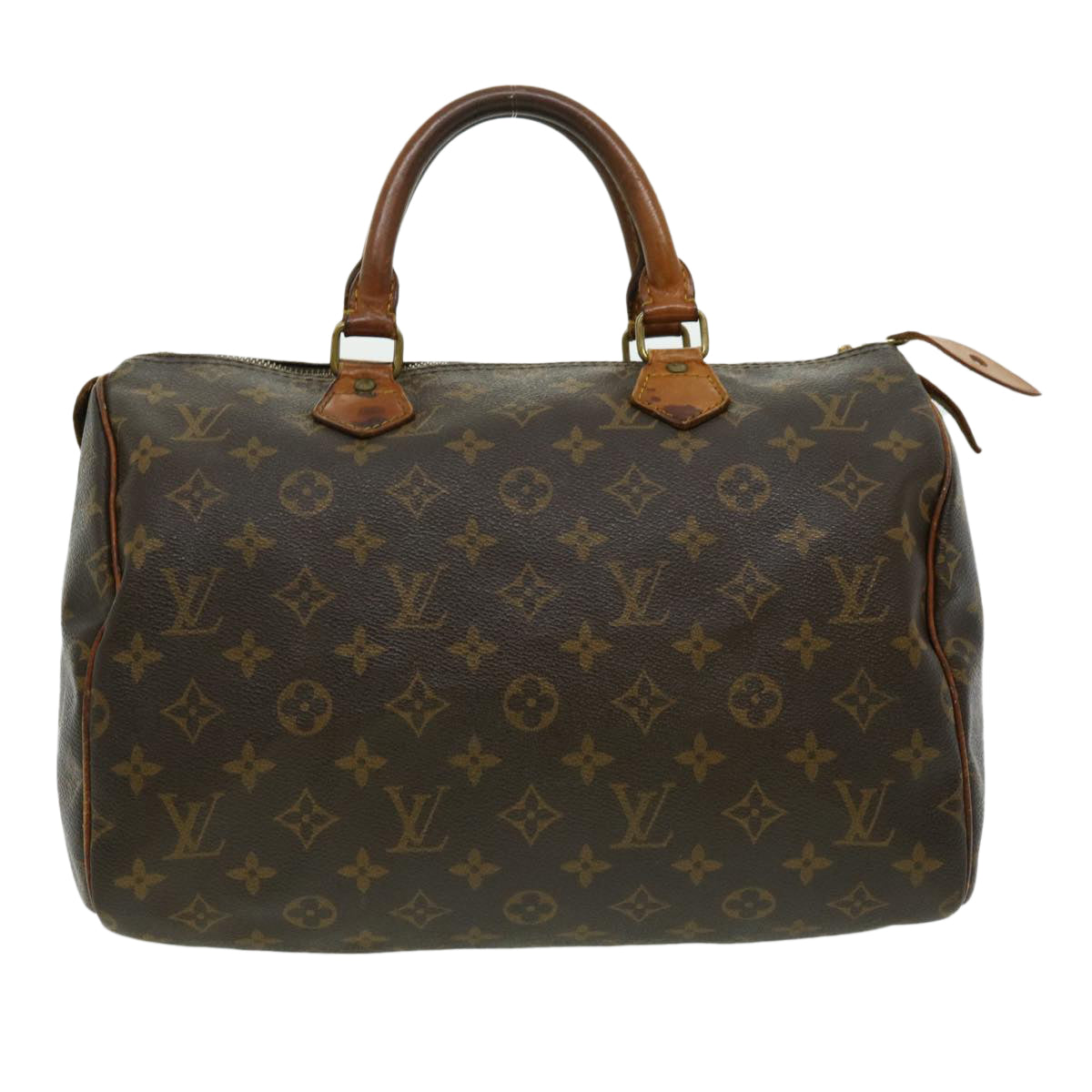 LOUIS VUITTON Monogram Speedy 30 Hand Bag M41526 LV Auth 30409