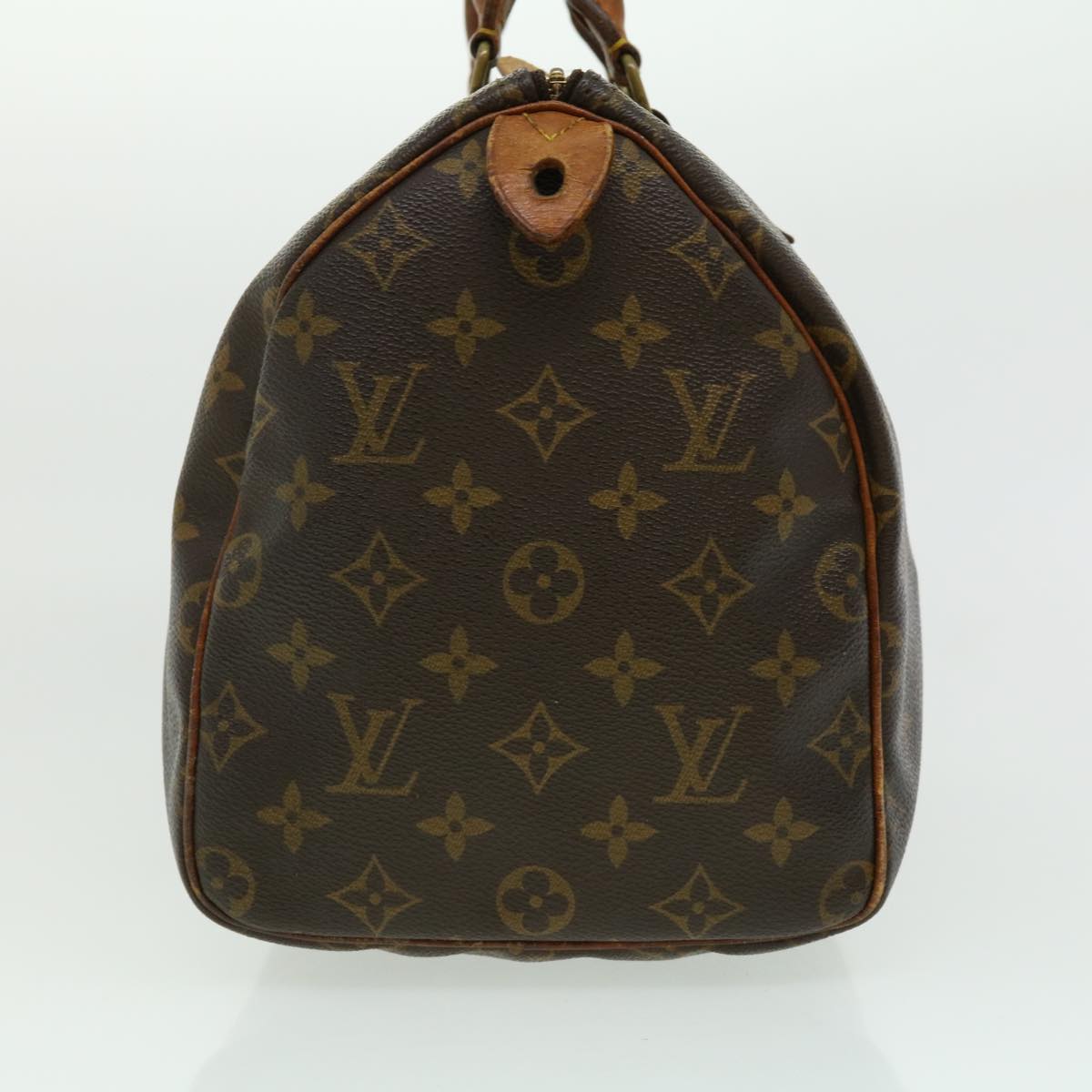 LOUIS VUITTON Monogram Speedy 30 Hand Bag M41526 LV Auth 30409