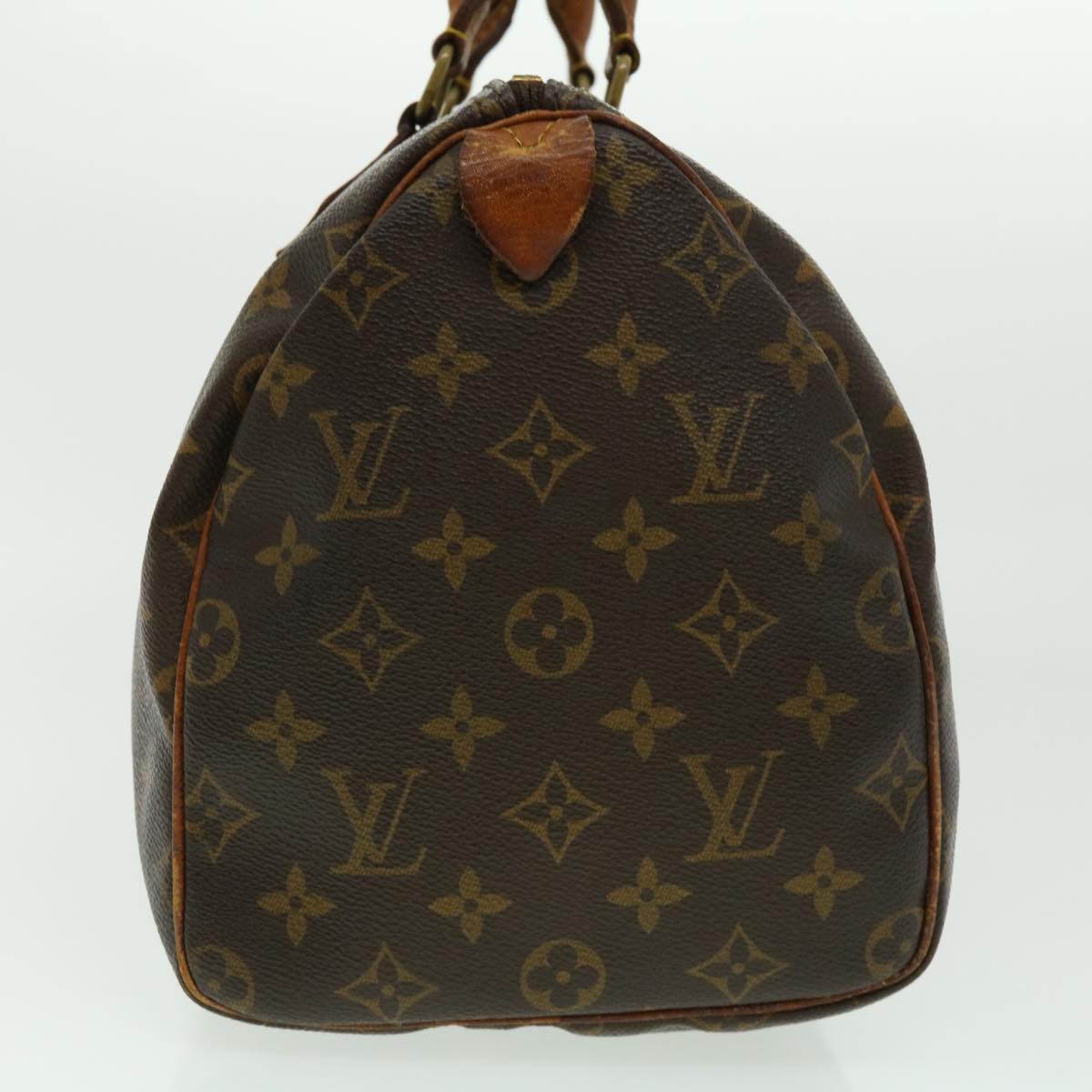 LOUIS VUITTON Monogram Speedy 30 Hand Bag M41526 LV Auth 30409