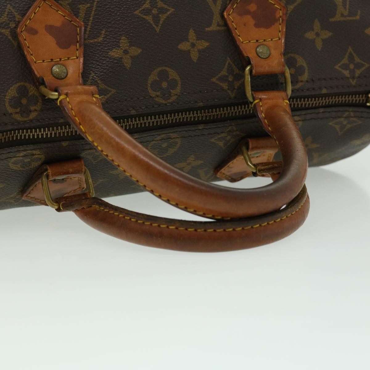 LOUIS VUITTON Monogram Speedy 30 Hand Bag M41526 LV Auth 30409