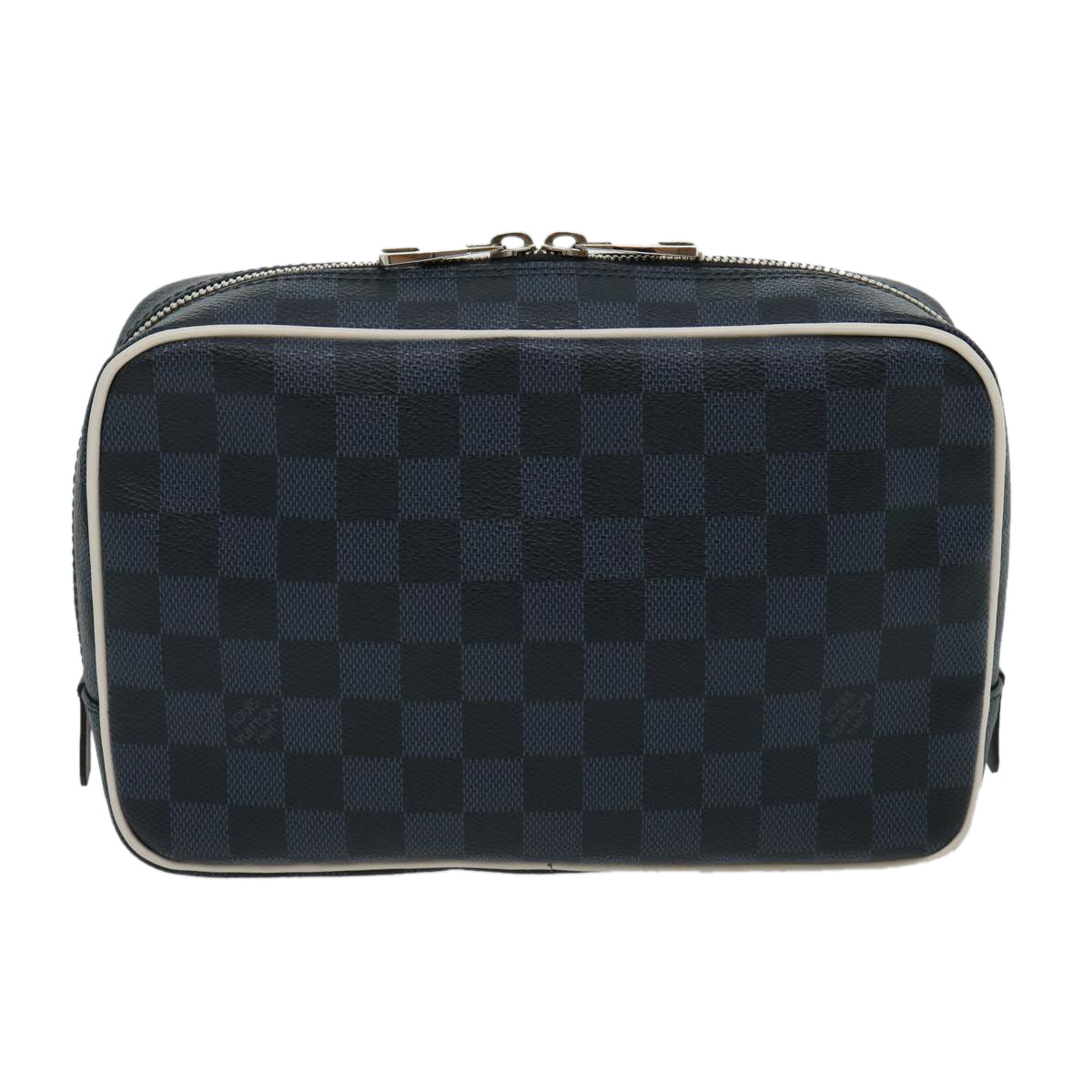 LOUIS VUITTON Damier Cobalt Trousse Toilette Clutch Bag N41608 LV Auth 30416A - 0