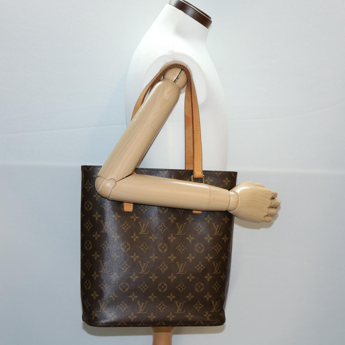 LOUIS VUITTON Monogram Vavin GM Tote Bag Hand Bag M51170 LV Auth 30427