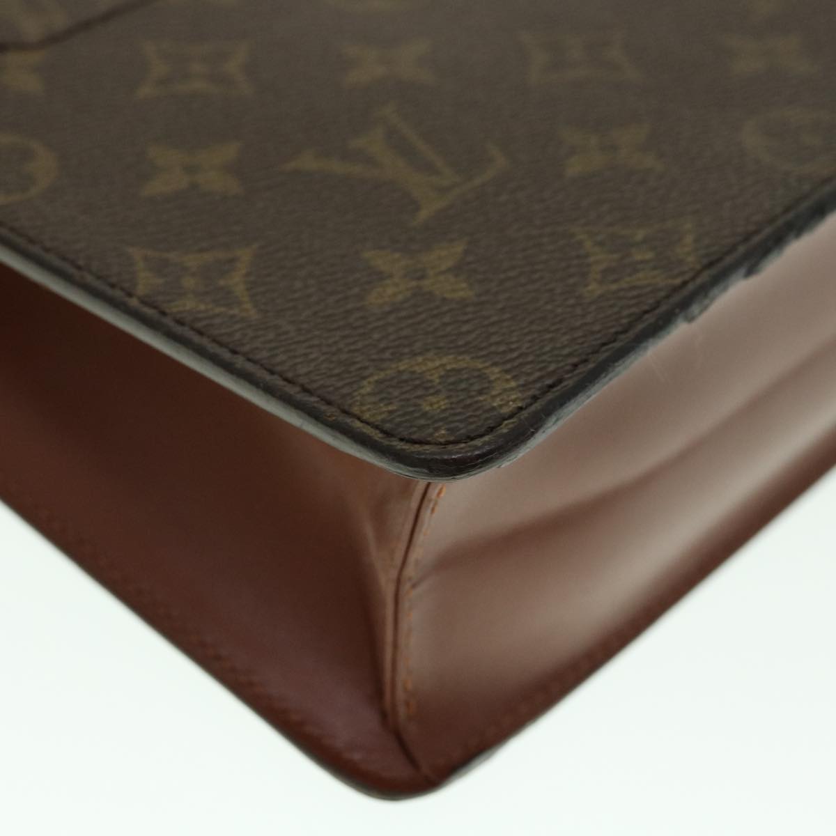 LOUIS VUITTON Monogram Pochette Homme Clutch Bag M51795 LV Auth 30430